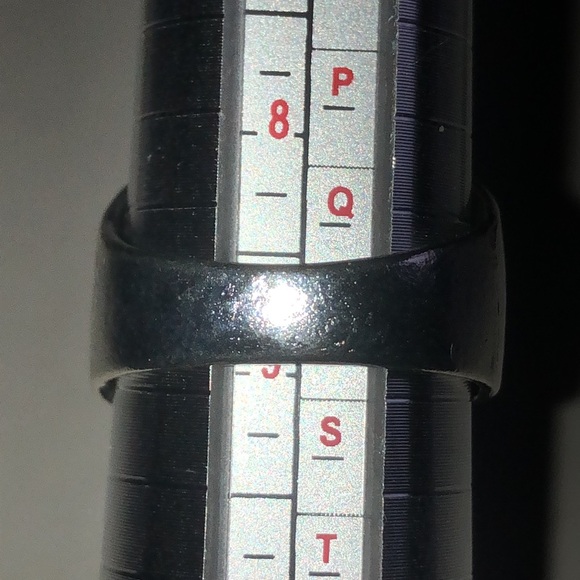 Size 9 Silver Tone Skull Boho Biker Ring - Picture 5 of 6